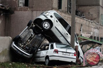 Badai di  Italia tewaskan 17 orang, tumbangkan 14 juta pohon