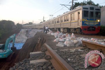 95 perjalanan KRL Bogor kembali normal