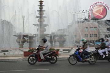 Bundaran Air Mancur beroperasi