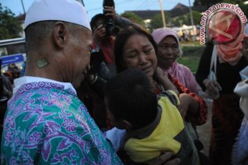 Kepulangan jamaah haji kloter 1