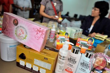 BBPOM gerebek pabrik kosmetik ilegal di Purwokerto