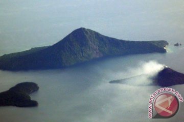 Aktivitas Gunung Anak Krakatau menurun