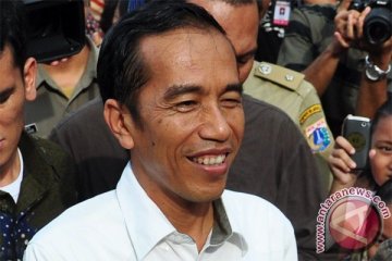 Jokowi lewati pergantian tahun di Bundaran HI