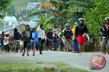 Ratusan warga Matra berjaga-jaga pascabentrok