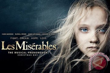 Soundtrack Les Miserables di peringkat atas Billboard 