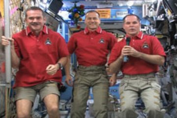 Astronot Expedition 34 awali Tahun Baru di antariksa