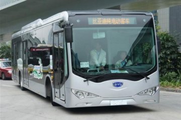 Bus listrik China diterima Eropa