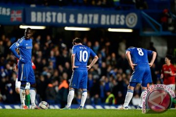 Chelsea tumbang di leg pertama