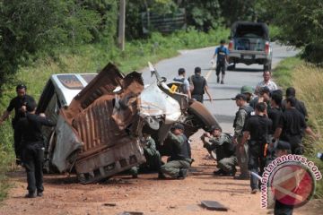Pemberontak Thailand bertanggung jawab atas pengeboman Ramadhan