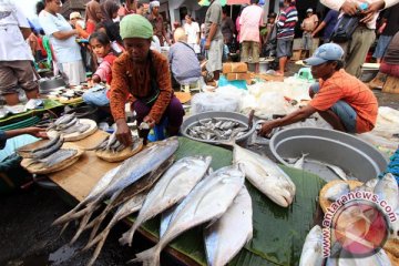 Gedung pasar ikan higienis Tantui tidak terawat