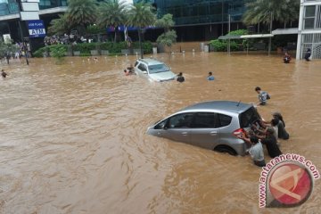 Banjir Jakarta telan 5 korban jiwa
