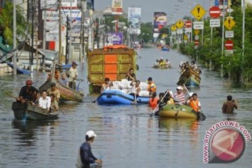 Banjir masih genangi 27 kelurahan di Jakarta 