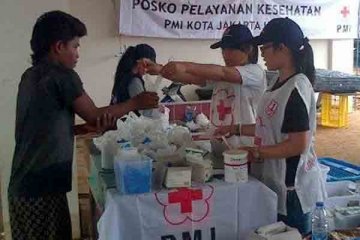 PMI DKI kembali salurkan bantuan untuk korban banjir