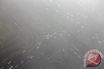 Kabut asap masih bertahan di Tiongkok