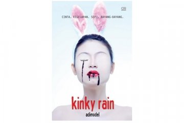 Visualisasi kata-kata erotis dalam "Kinky Rain"