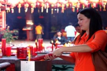 Sambut Imlek/Foto Joko Sulistyo
