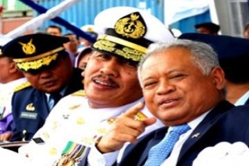 Peresmian KRI Beladau/Foto Joko Sulistyo