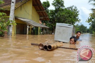 Hujan sebabkan banjir  di Bandarlampung