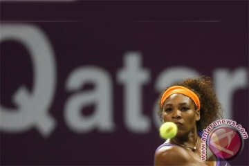 Williams, Sharapova melaju ke putaran ketiga Qatar Terbuka