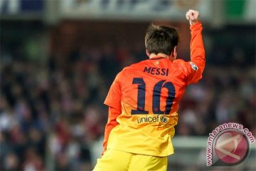 Messi cetak dua gol, Barcelona melaju di Piala Raja