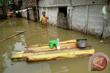 Banjir Bengawan Solo di hilir Jatim terkendali