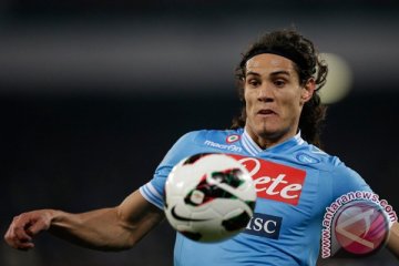 Napoli terbuka pertukaran Dzeko dengan Cavani