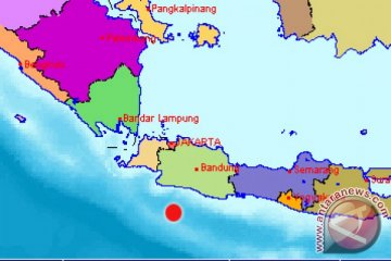 Gempa buat warga selatan Cianjur berhamburan keluar rumah