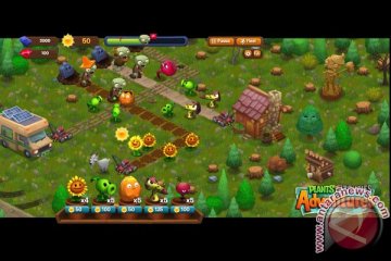 Game "Plants Vs Zombies" rambah Facebook