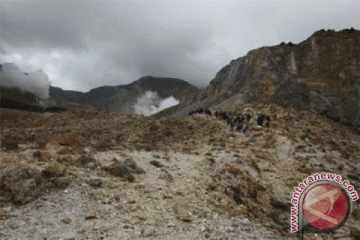 Aktivitas kegempaan Gunung Papandayan menurun