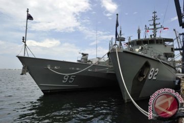 Kapal perang Australia HMASs Bathurst-85 singgahi Surabaya