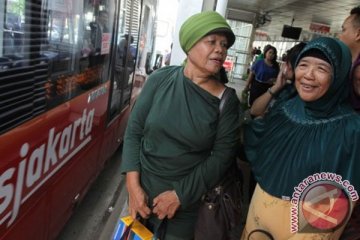 Bus Transjakarta gratis selama ulang tahun Jakarta