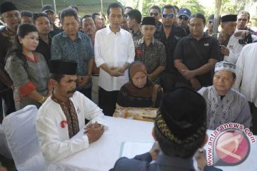 Jokowi saksikan nikah massal di Denpasar
