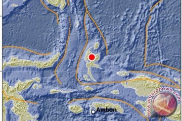 Gempa 4,8 skala richter di Halmahera