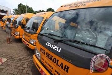 DKI kerahkan "bus kuning" antar 300 anak sekolah penghuni Rusun Nagrak
