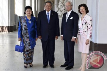 Presiden hadiri jamuan siang Raja Carl XVI