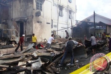 Kebakaran di Bontang