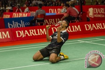 Tommy Sugiarto melesat ke semifinal Prancis Terbuka 2014