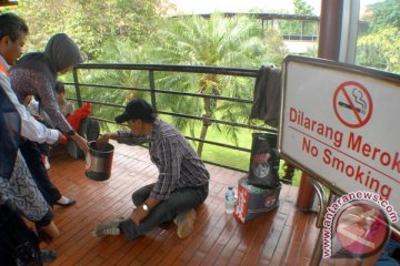 Merokok sembarangan di Palu bisa dipenjara