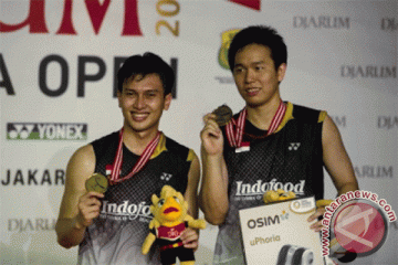 Ahsan-Hendra rebut tiket ke semifinal