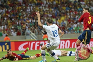 Italia vs Spanyol mainkan perpanjangan waktu