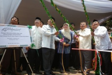 JK Resmikan Pembangunan Menara Islamic Center Kota Bekasi