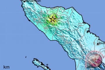 Korban meninggal gempa Aceh 24 orang