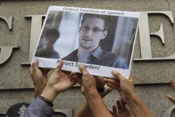 Swedia nobatkan Snowden sebagai pahlawan HAM
