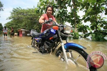 Puluhan rumah warga tergenang banjir di Cianjur