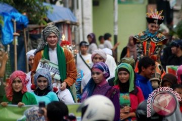 Warga Kudus sambut Ramadhan dengan kirab Dandangan