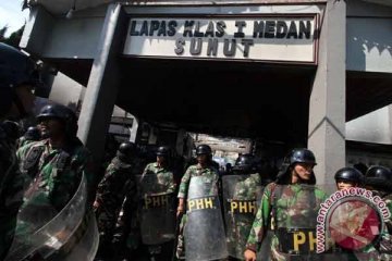 Antisipasi napi kabur, polisi razia perbatasan Riau-Sumut