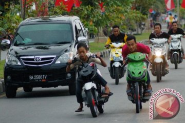 Polisi tertibkan balapan liar di Jakarta