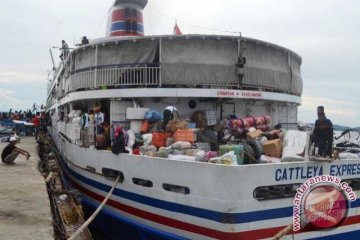 Pelabuhan Tunon Taka, Nunukan, mulai dipadati pemudik Lebaran