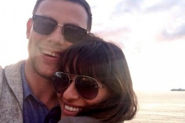 Lea Michele persembahkan kemenangan untuk Cory