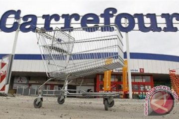 Saham Carrefour untung besar di tengah penguatan Bursa Perancis